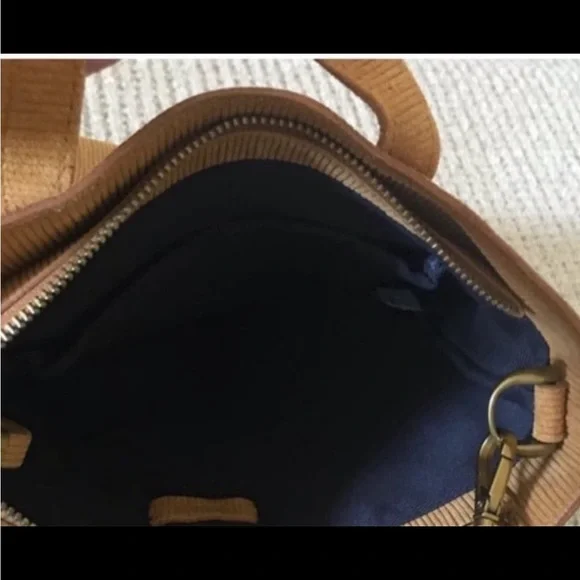 Madewell the transport corduroy suede small crossbody bag purse - Picture 11 of 14